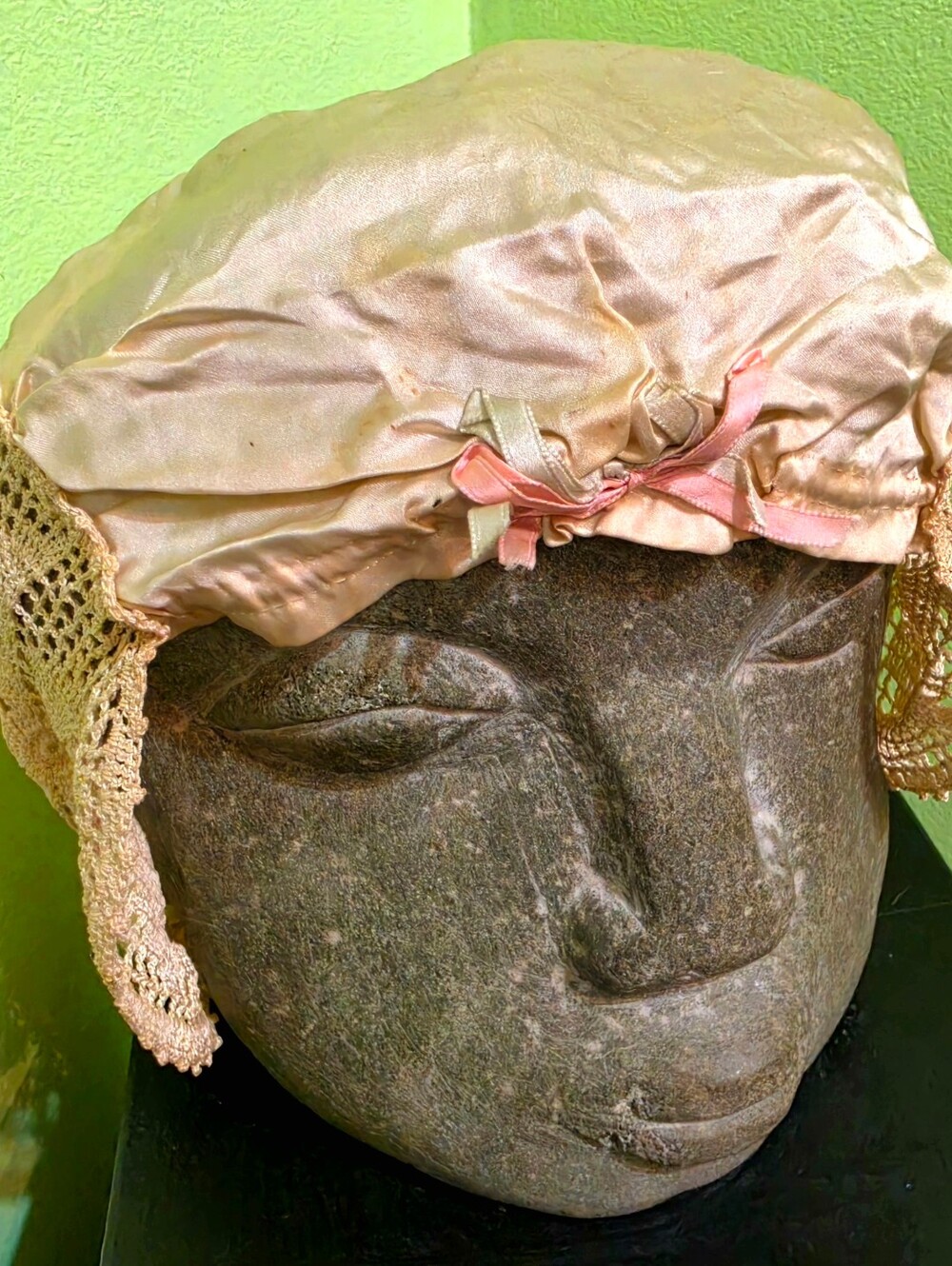 1920s Silk Boudoir Nightcap